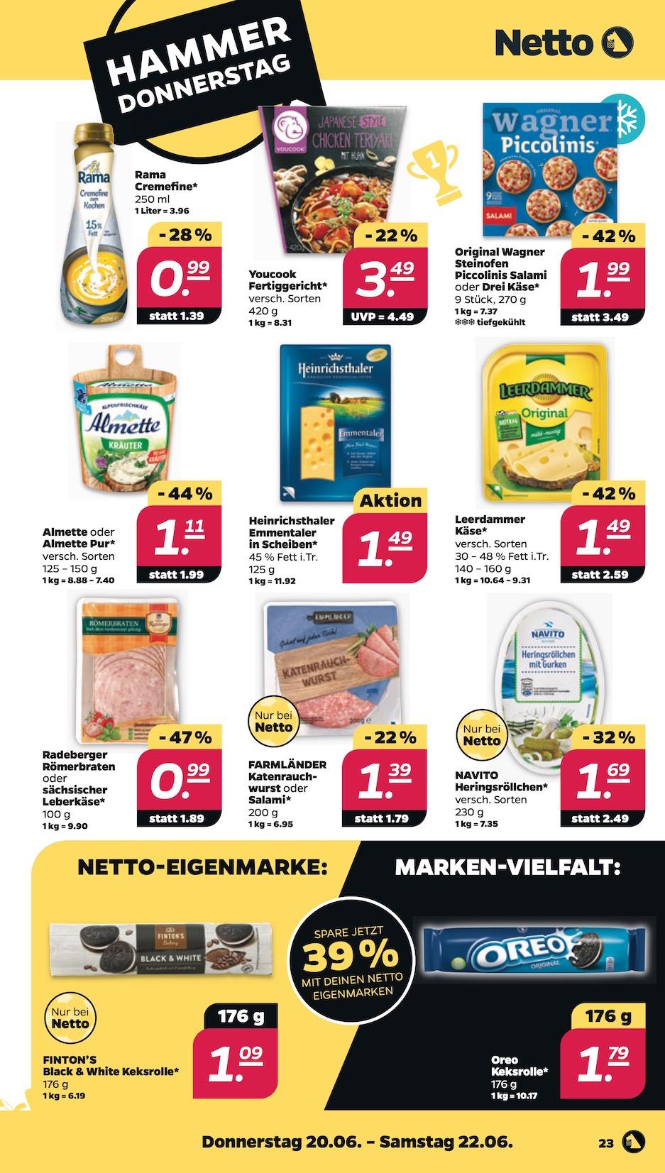 Netto Aktueller Prospekt ab Montag Seite 23