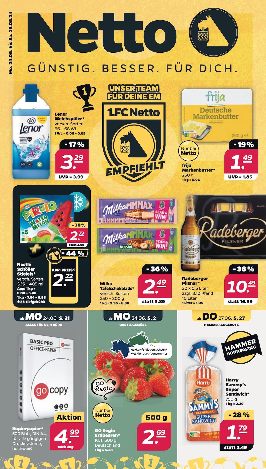 Netto Aktueller Prospekt ab Montag Seite 1