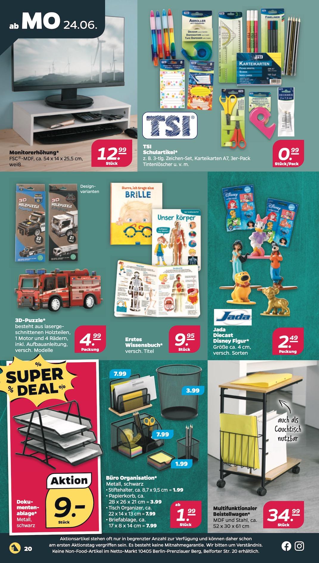 Netto Aktueller Prospekt ab Montag Seite 20
