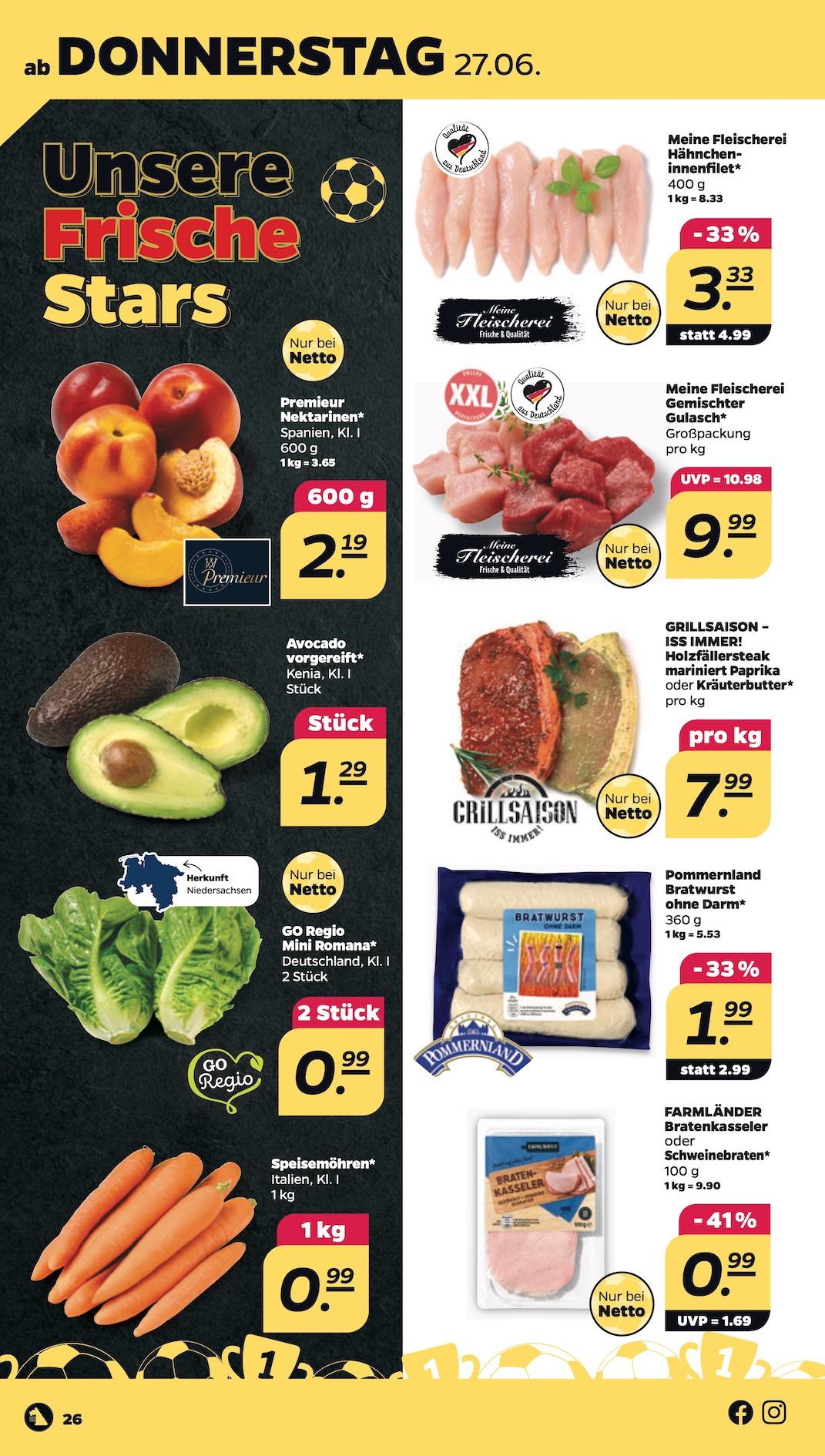 Netto Aktueller Prospekt ab Montag Seite 26