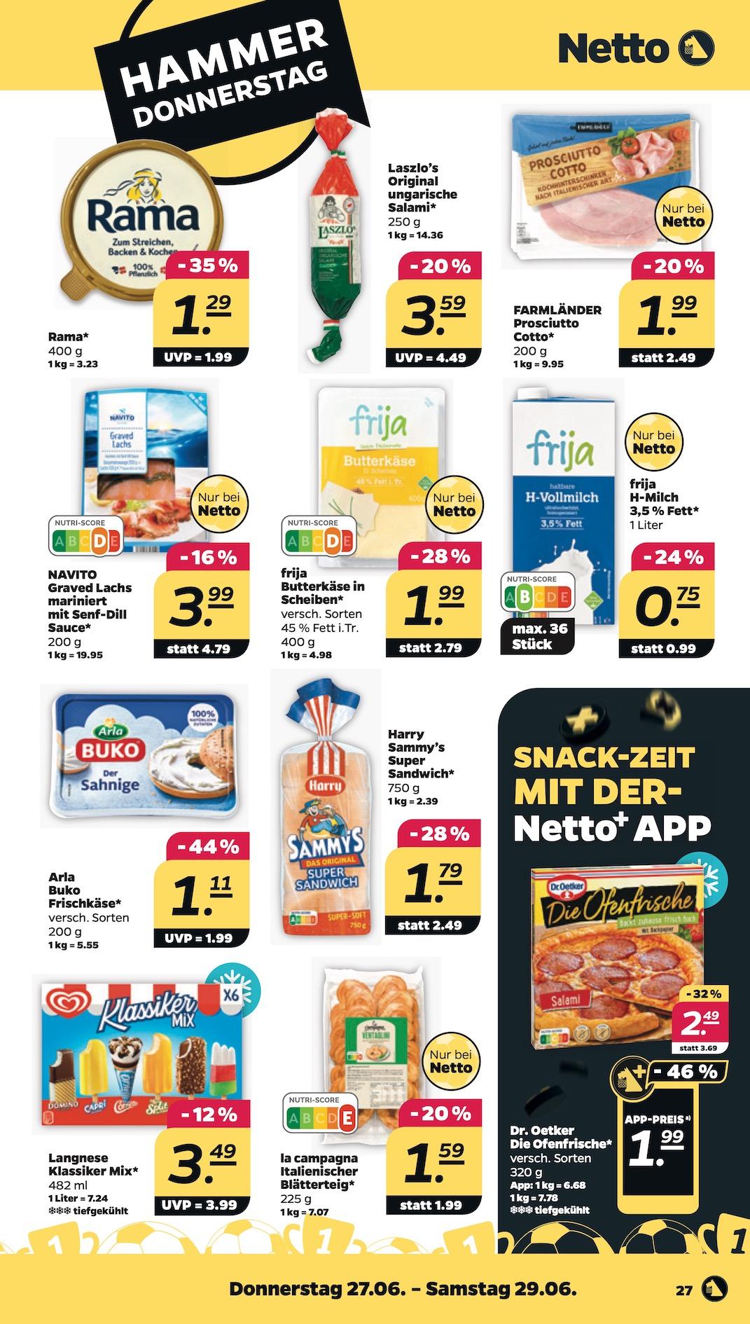 Netto Aktueller Prospekt ab Montag Seite 27