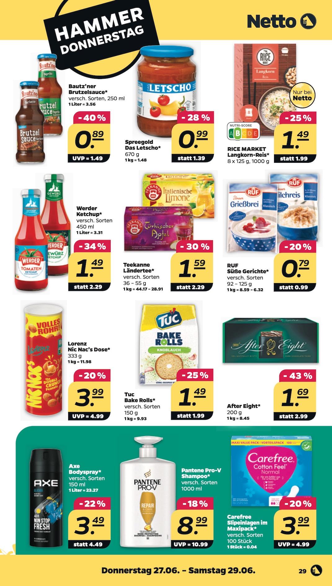Netto Aktueller Prospekt ab Montag Seite 29