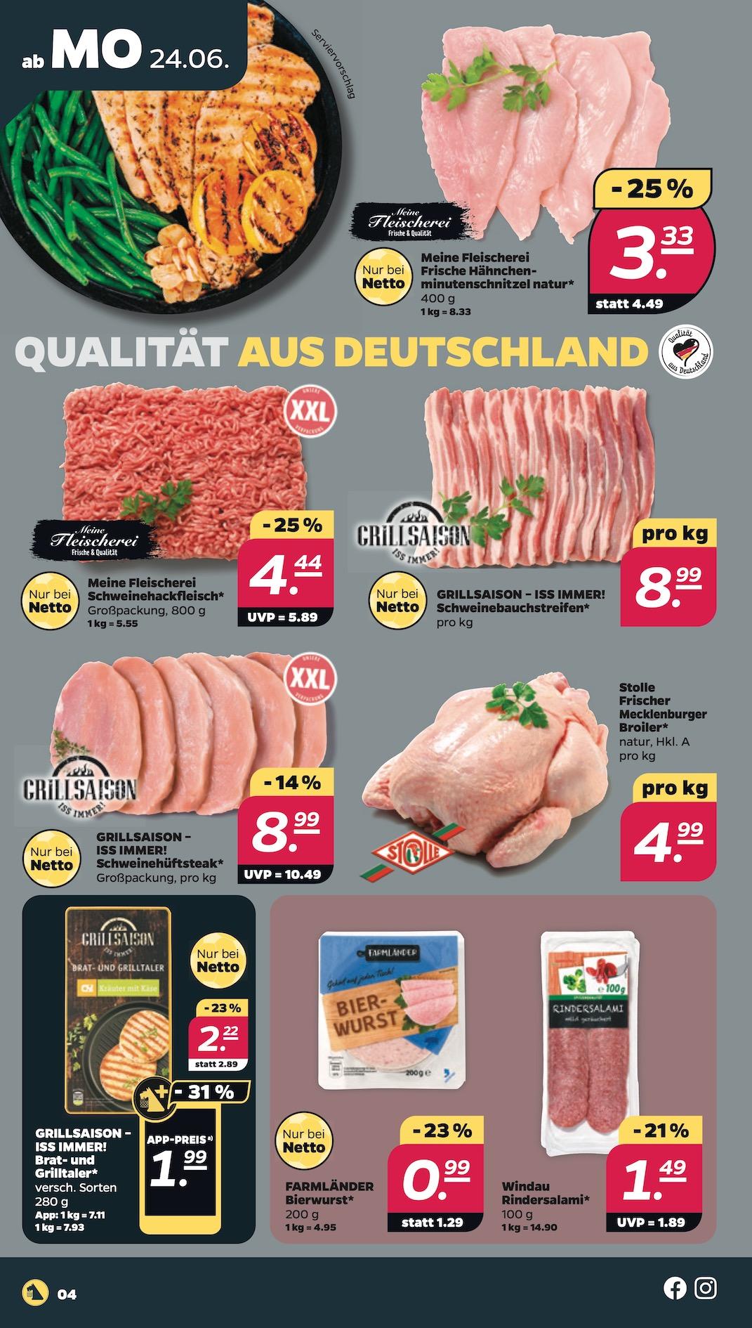 Netto Aktueller Prospekt ab Montag Seite 4