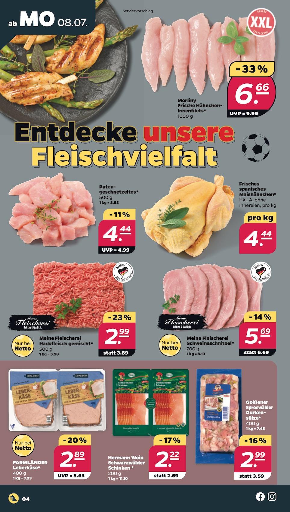 Netto Aktueller Prospekt ab Montag Seite 4