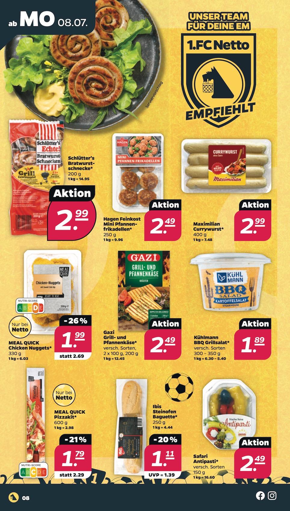 Netto Aktueller Prospekt ab Montag Seite 8