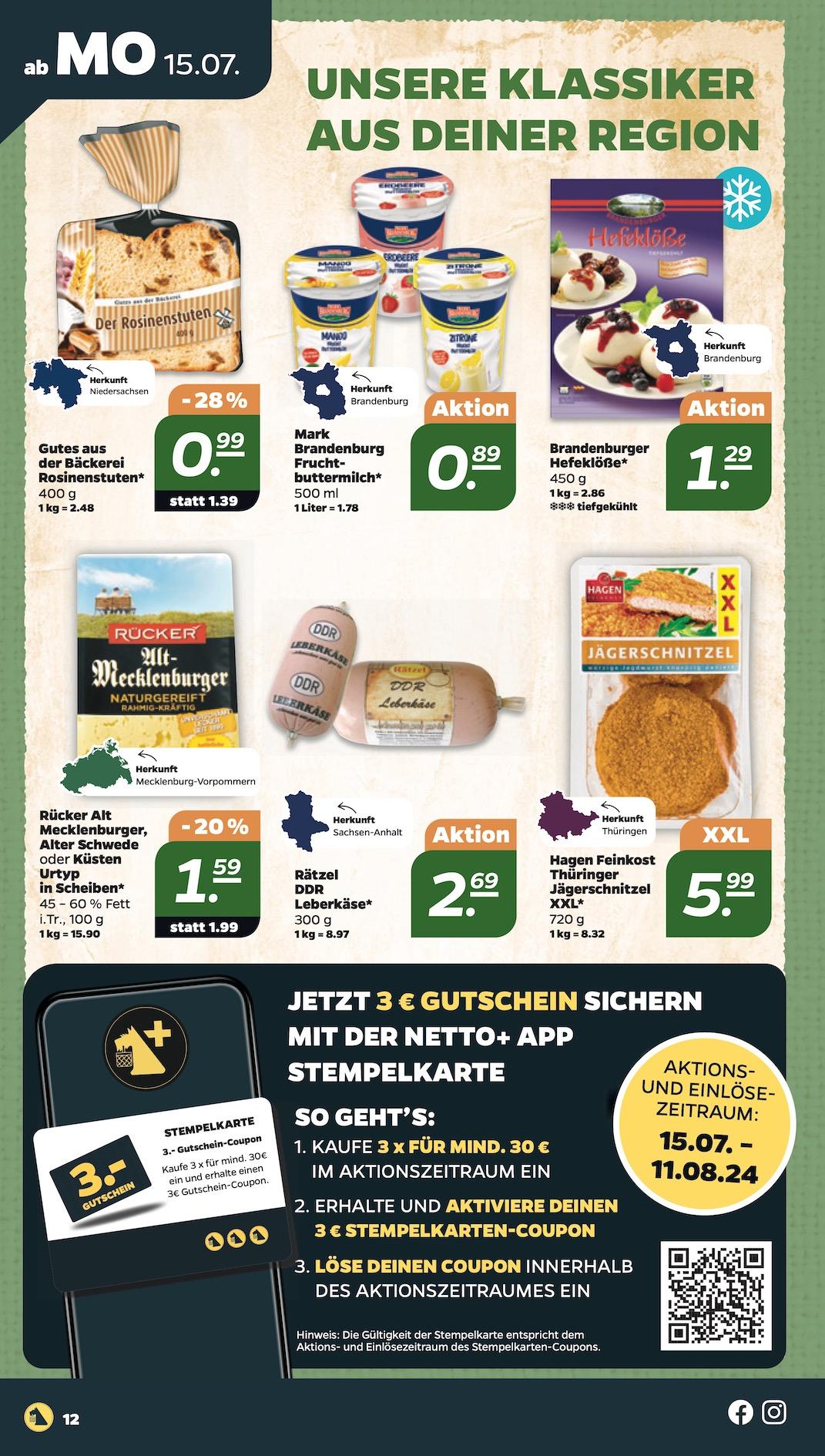 Netto Aktueller Prospekt ab Montag Seite 12