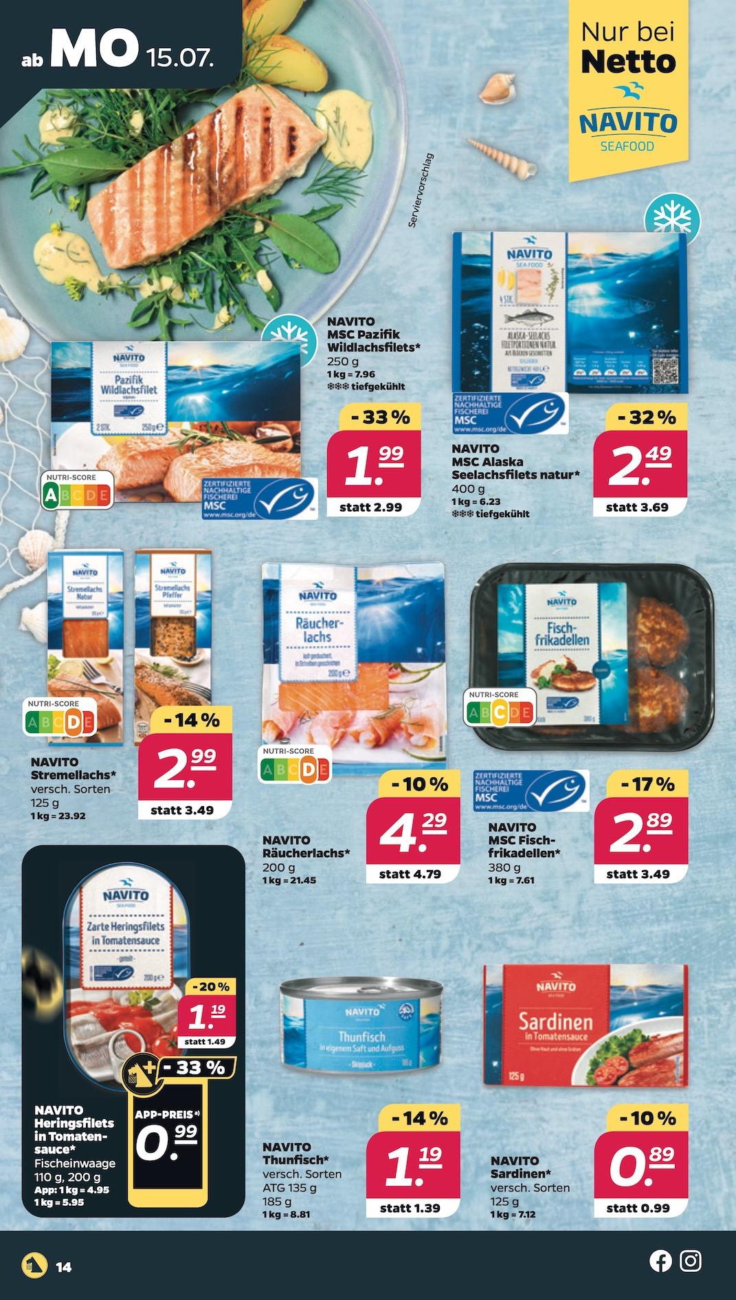 Netto Aktueller Prospekt ab Montag Seite 14