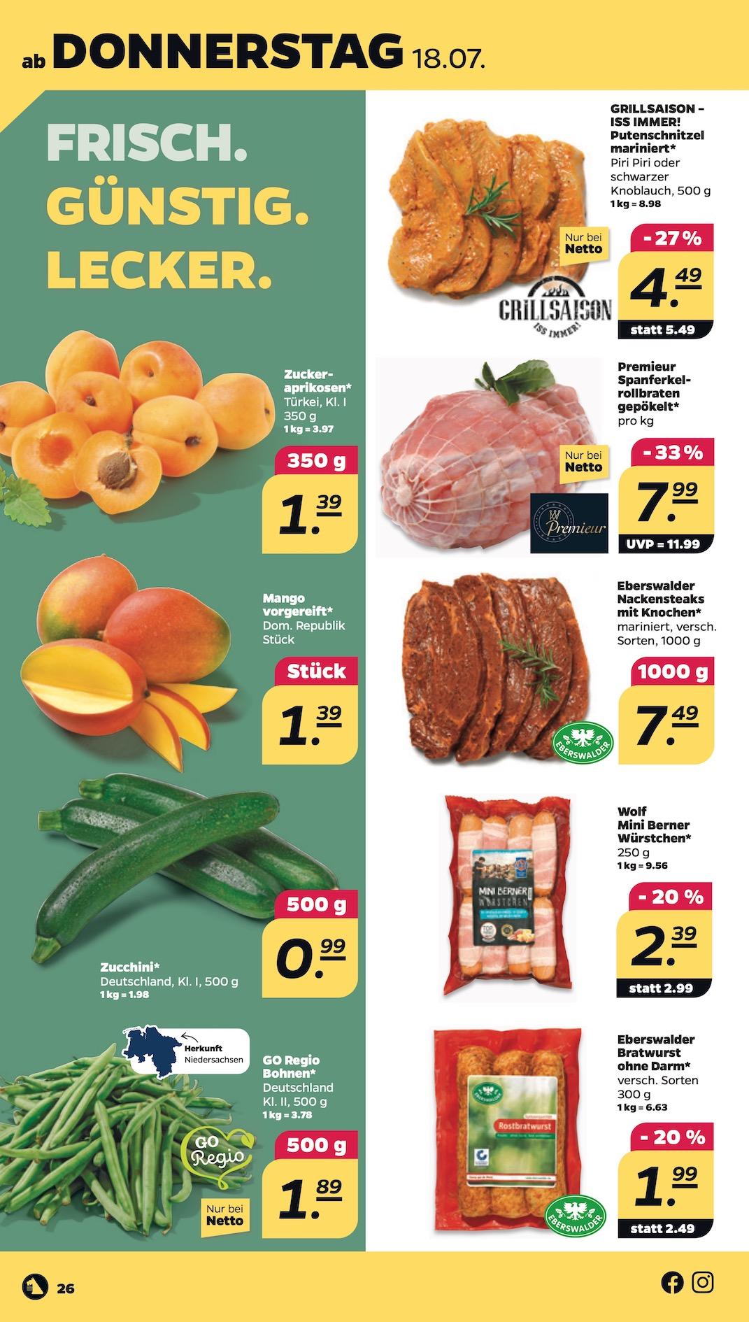 Netto Aktueller Prospekt ab Montag Seite 26