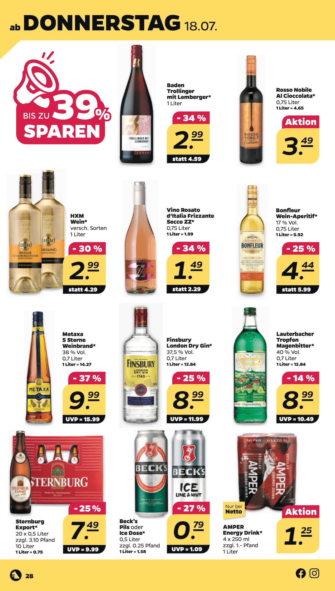 Netto Aktueller Prospekt ab Montag Seite 28