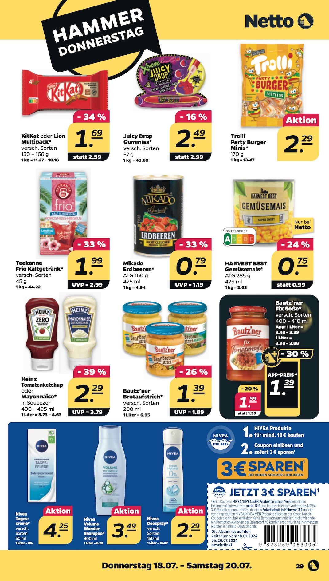 Netto Aktueller Prospekt ab Montag Seite 29