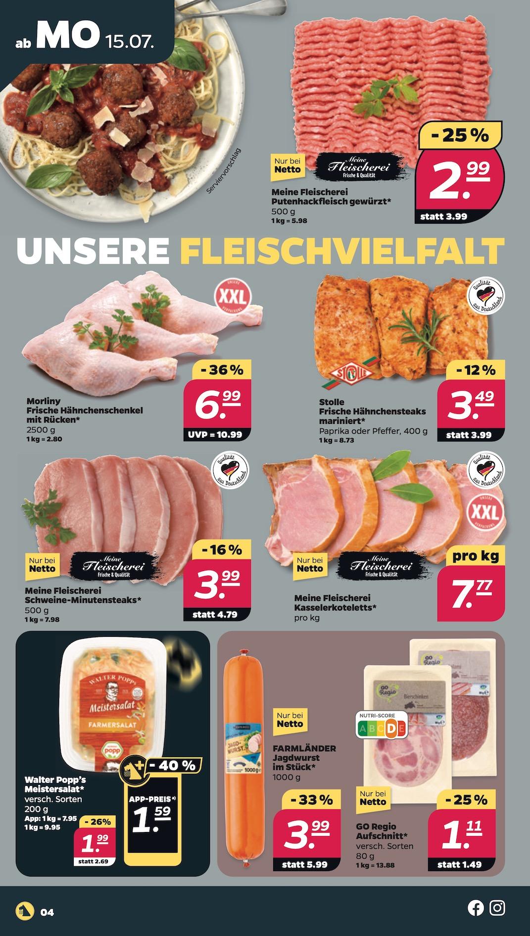 Netto Aktueller Prospekt ab Montag Seite 4