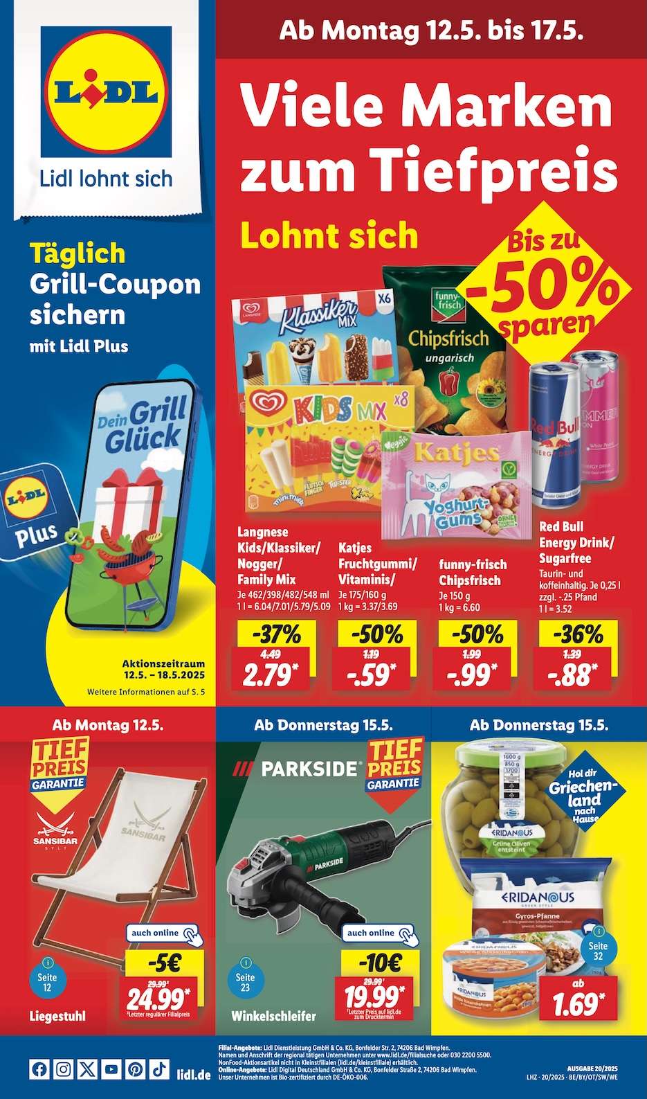 Lidl Aktueller Prospekt ab Montag Prospekt Vorschau