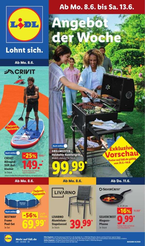 Lidl Aktueller Prospekt ab Montag Prospekt Vorschau