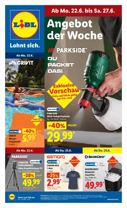 Lidl Aktueller Prospekt ab Montag Prospekt Vorschau