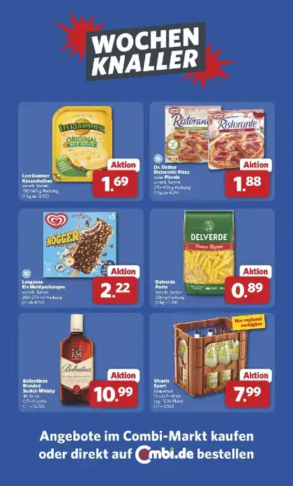Combi Wochen Knaller Prospekt Vorschau