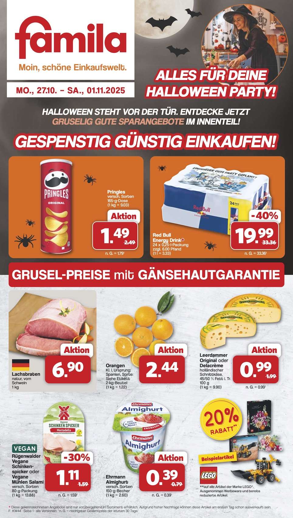 Famila Aktueller Prospekt ab Montag Prospekt Vorschau