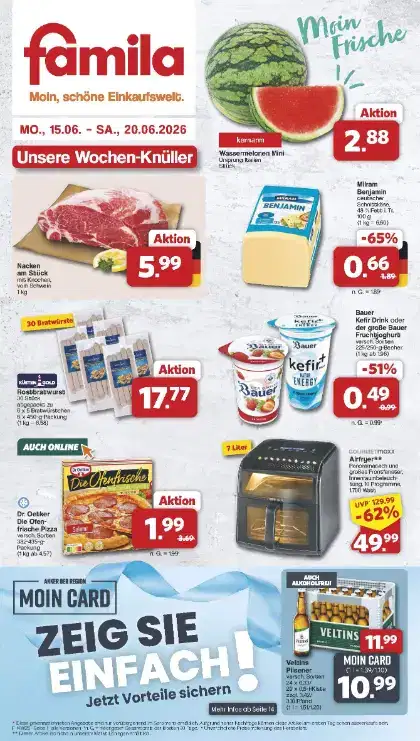 Famila Aktueller Prospekt ab Montag Prospekt Vorschau