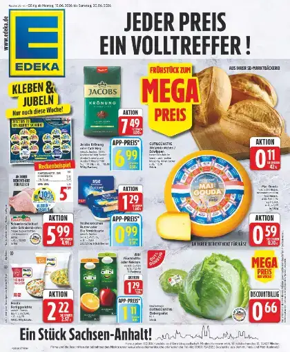 Edeka Prospekt ab Montag - Sachsen-Anhalt Prospekt Vorschau