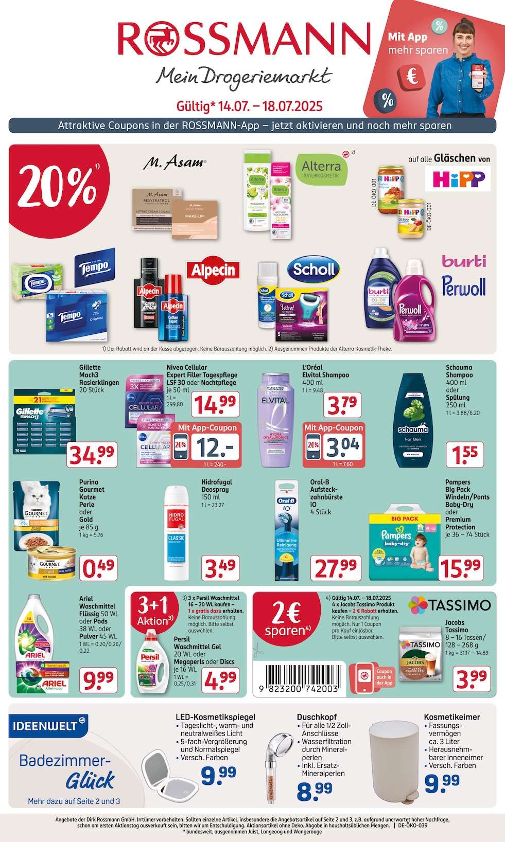 Rossmann Aktueller Prospekt ab Montag Prospekt Vorschau