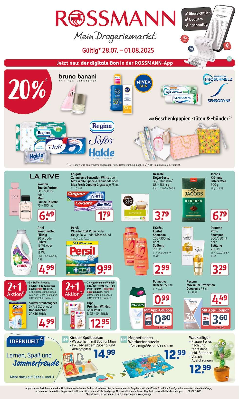 Rossmann Aktueller Prospekt ab Montag Prospekt Vorschau