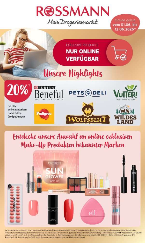 Rossmann Aktueller Prospekt ab Montag Prospekt Vorschau