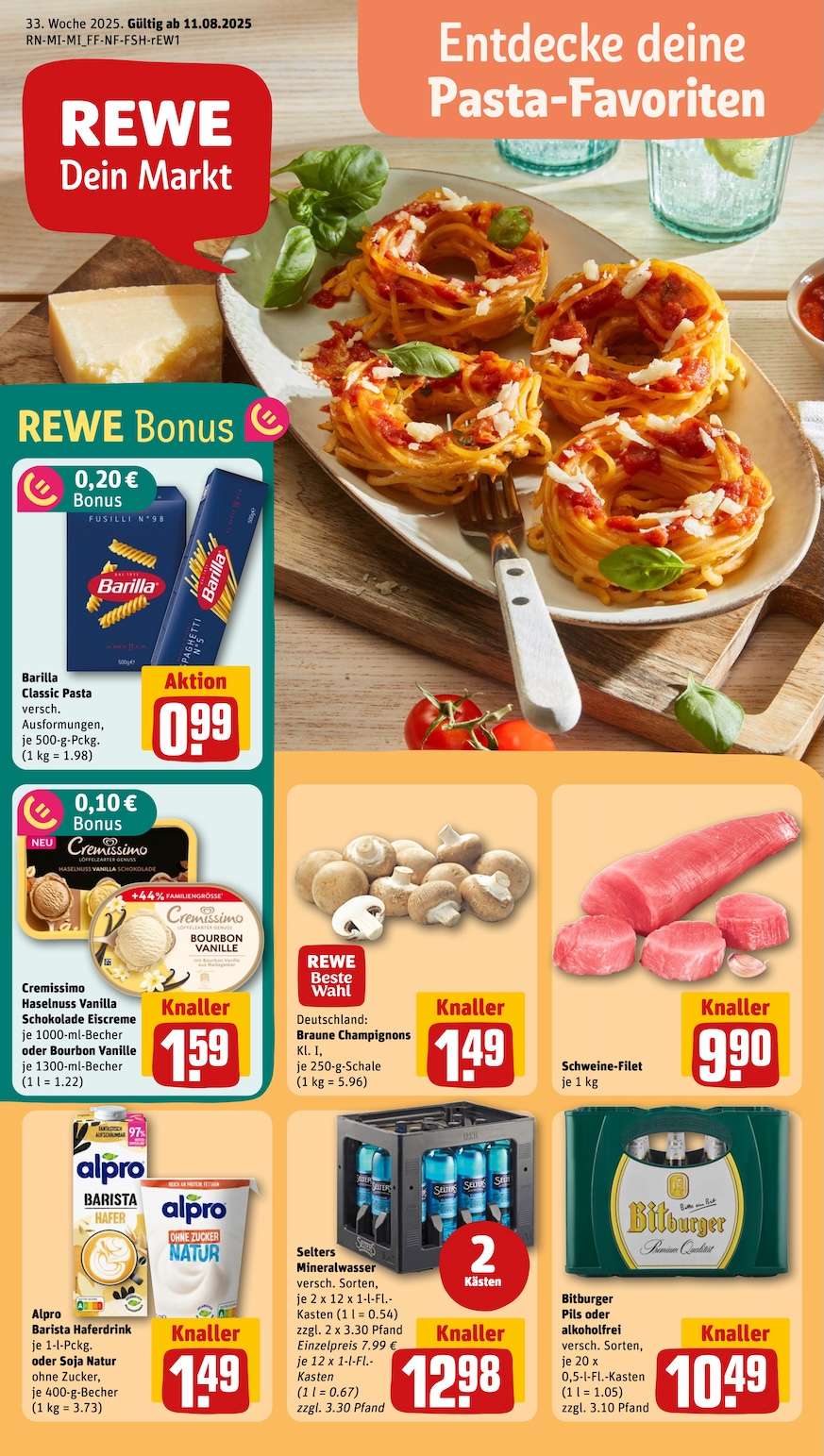 Rewe Aktueller Prospekt ab Montag Prospekt Vorschau