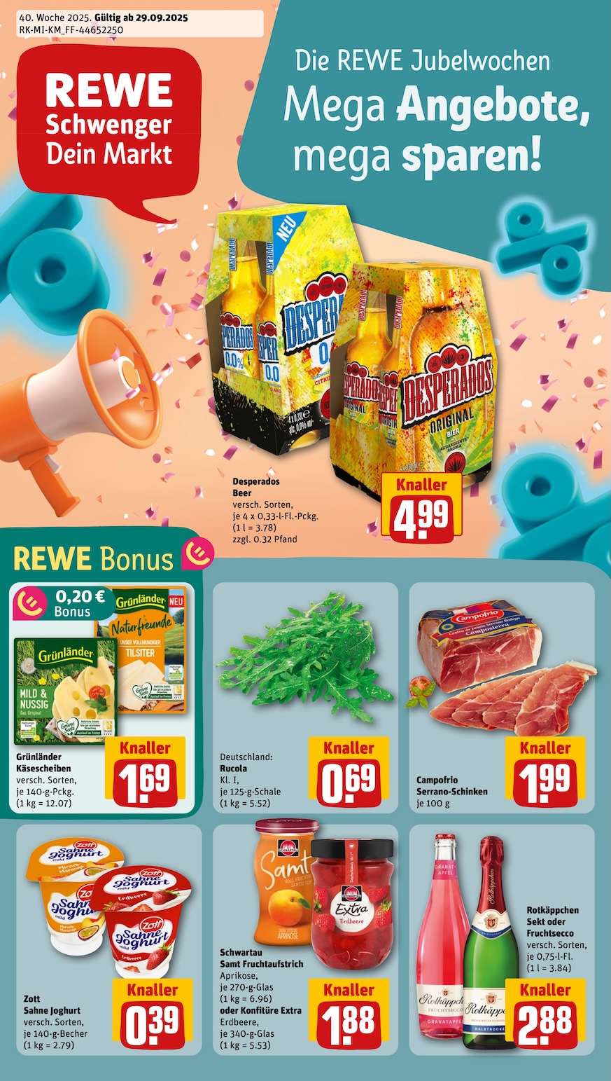 Rewe Aktueller Prospekt ab Montag Prospekt Vorschau