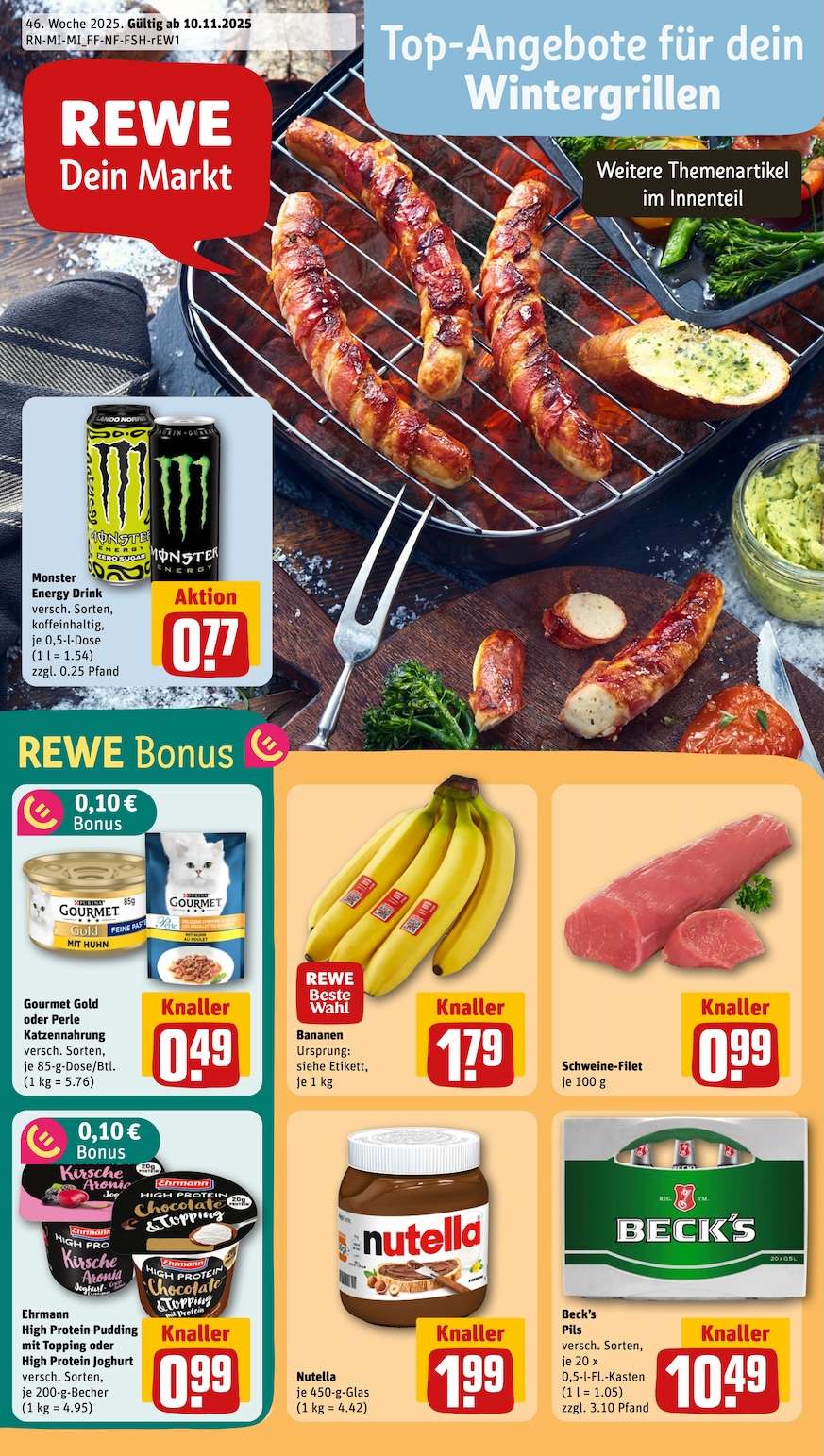 Rewe Aktueller Prospekt ab Montag Prospekt Vorschau