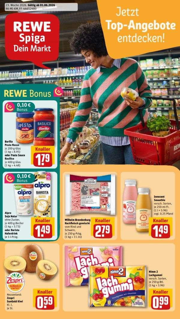 Rewe Aktueller Prospekt ab Montag Prospekt Vorschau