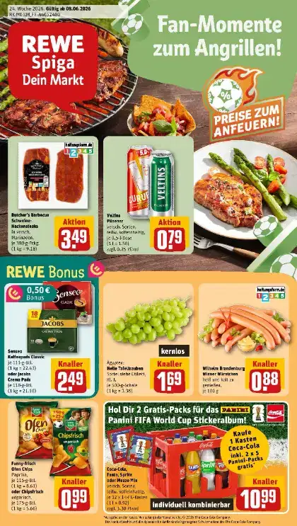 Rewe Aktueller Prospekt ab Montag Prospekt Vorschau