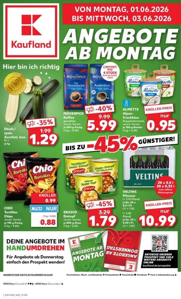 Kaufland Aktueller Prospekt ab Montag Prospekt Vorschau