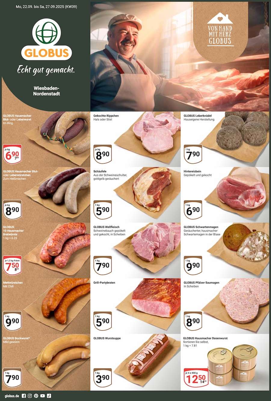 Globus Aktueller Prospekt ab Montag Prospekt Vorschau